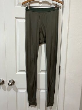 Vintage Patagonia Capilene Base Layer
Pants Olive Green Mens M USA Made